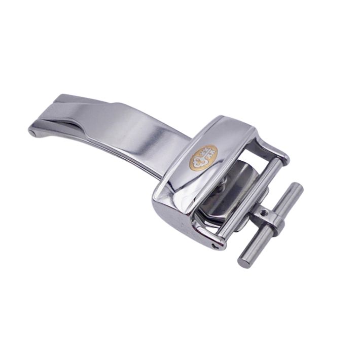 Corum Boucle déployante - Steel deployant buckle - 16mm