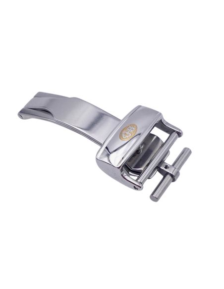 Corum Boucle déployante - Steel deployant buckle - 16mm