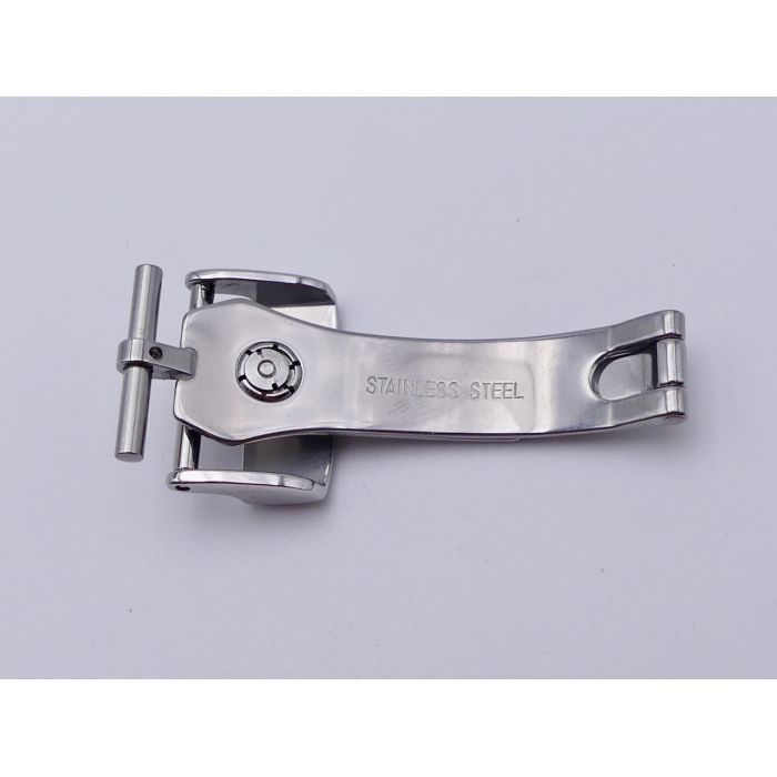 Corum Boucle déployante - Steel deployant buckle - 16mm
