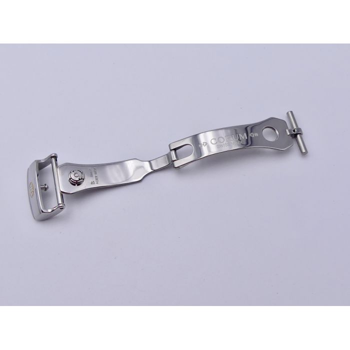 Corum Boucle déployante - Steel deployant buckle - 16mm