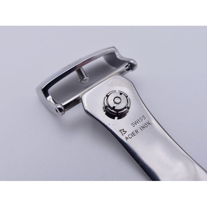 Corum Boucle déployante - Steel deployant buckle - 16mm