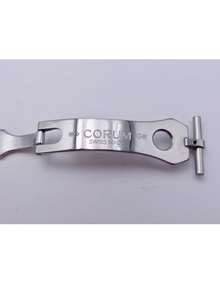 Corum Boucle déployante - Steel deployant buckle - 16mm