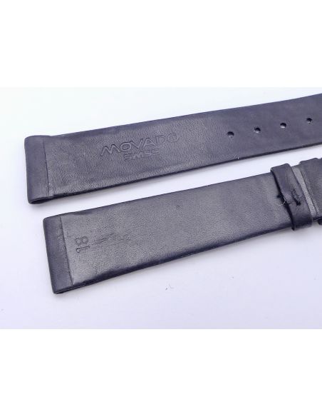 copy ofMovado Bracelet cuir - Leather strap - 16mm