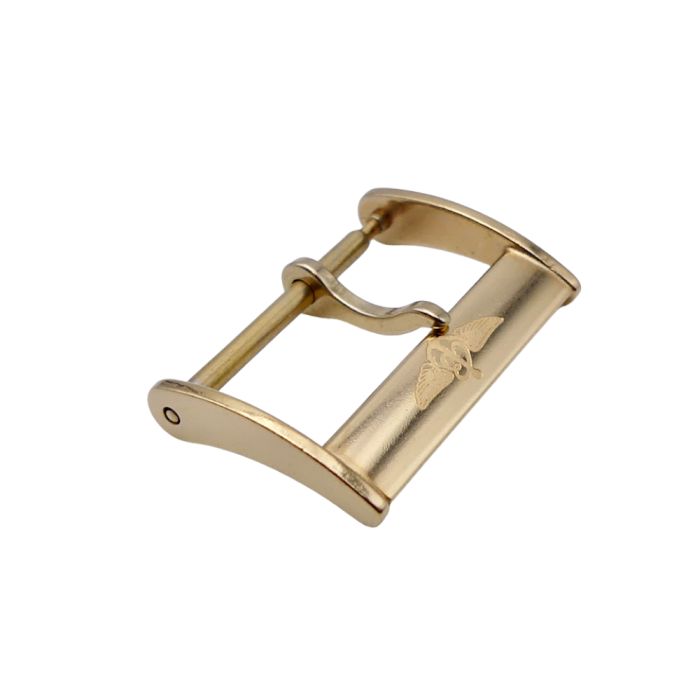 Breitling boucle dorée - golden buckle - 18mm