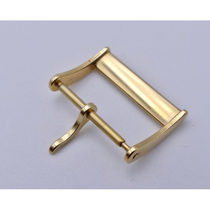 Breitling boucle dorée - golden buckle - 18mm