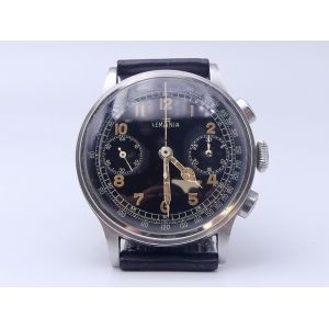 Lemania 15TL Chronographe - 1940 - Step case