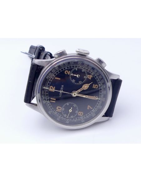 Lemania 15TL Chronographe - 1940 - Step case