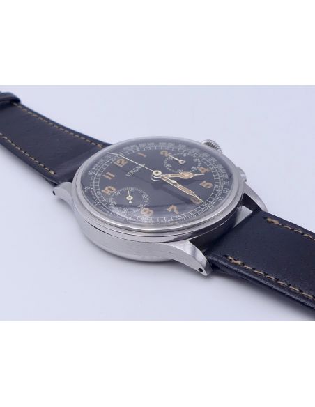 Lemania 15TL Chronographe - 1940 - Step case