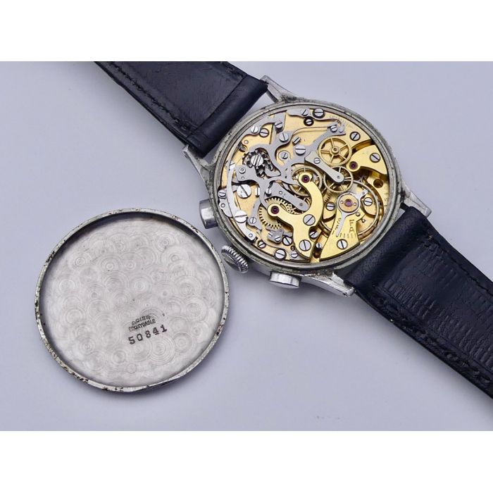 Lemania 15TL Chronographe - 1940 - Step case