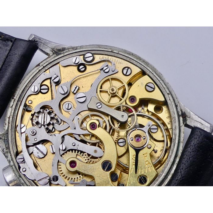 Lemania 15TL Chronographe - 1940 - Step case