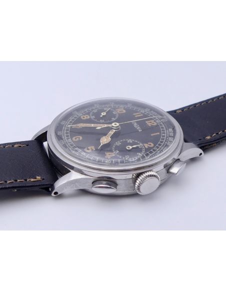 Lemania 15TL Chronographe - 1940 - Step case