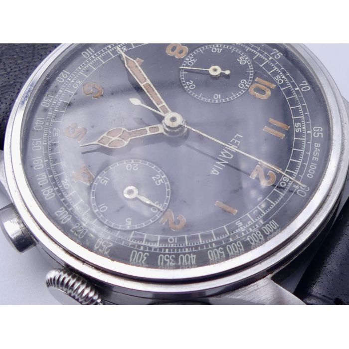 Lemania 15TL Chronographe - 1940 - Step case