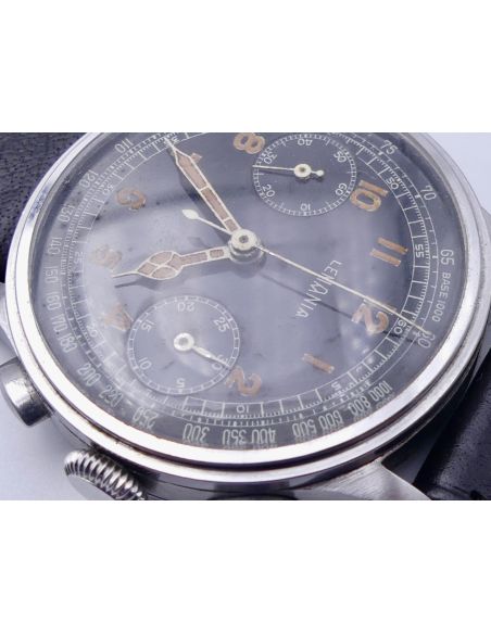 Lemania 15TL Chronographe - 1940 - Step case