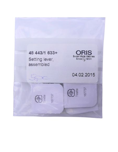 Oris 633 - 443/1 Compatible ETA 2824-2 - Tirette - ETA 2824-2 compatible- Setting lever