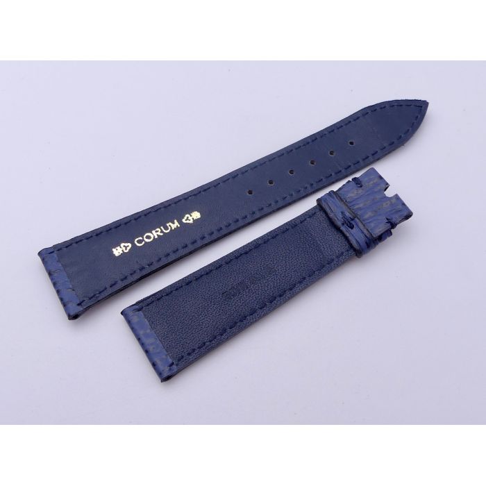 copy ofCorum Bracelet cuir avec boucle - Leather strap - 18mm