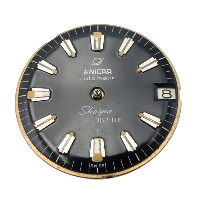 Enicar 1145 Mouvement + Cadran - Movement + Dial - Sherpa Divette