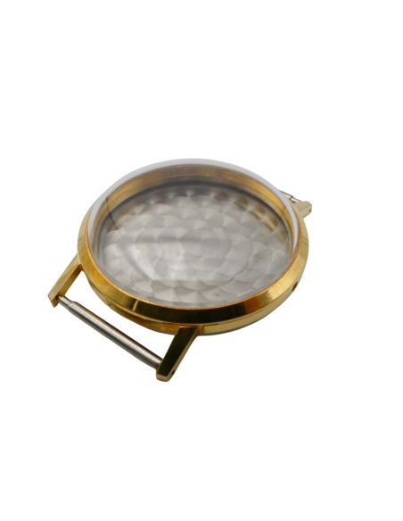 Enicar 100/65 CR Boîtier plaqué - Yellow plated case