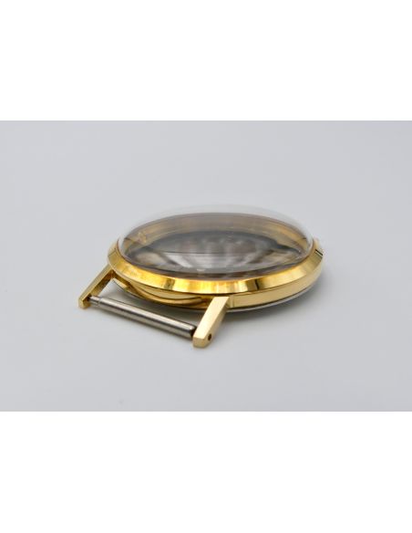 Enicar 100/65 CR Boîtier plaqué - Yellow plated case