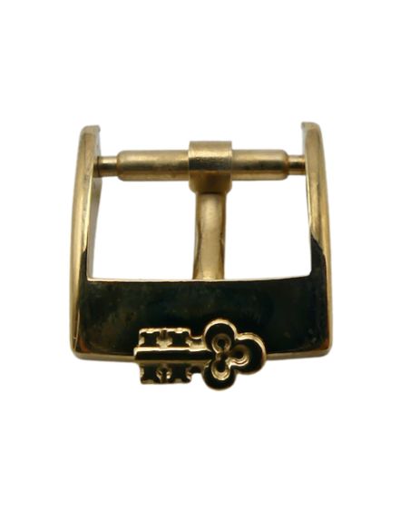 Corum Boucle plaqué or - gold buckle - 12mm - Big logo