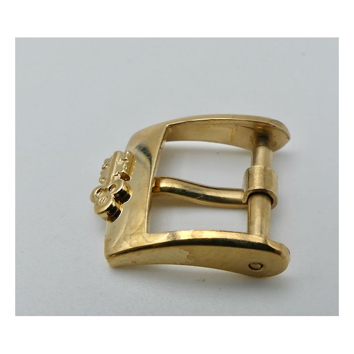 Corum Boucle plaqué or - gold buckle - 12mm - Big logo