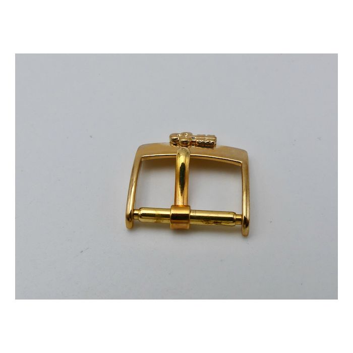Corum Boucle plaqué or rose- Pink gold buckle - 14mm - Big logo