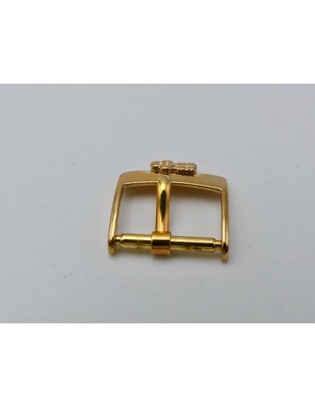 Corum Boucle plaqué or rose- Pink gold buckle - 14mm - Big logo
