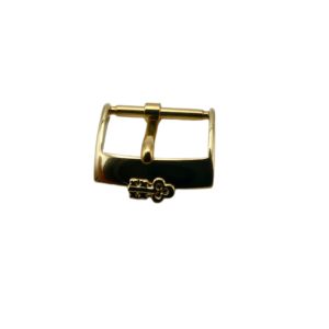 Corum Boucle plaqué or - gold buckle - 16mm - Big logo