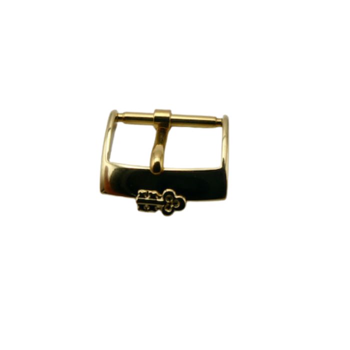 Corum Boucle plaqué or - gold buckle - 16mm - Big logo