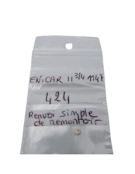 Enicar 1147- 424 Renvoi simple de remontoir - Winding simple setting wheel