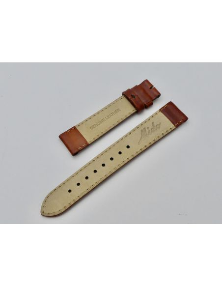 Mido Bracelet cuir - Leather strap - 16mm