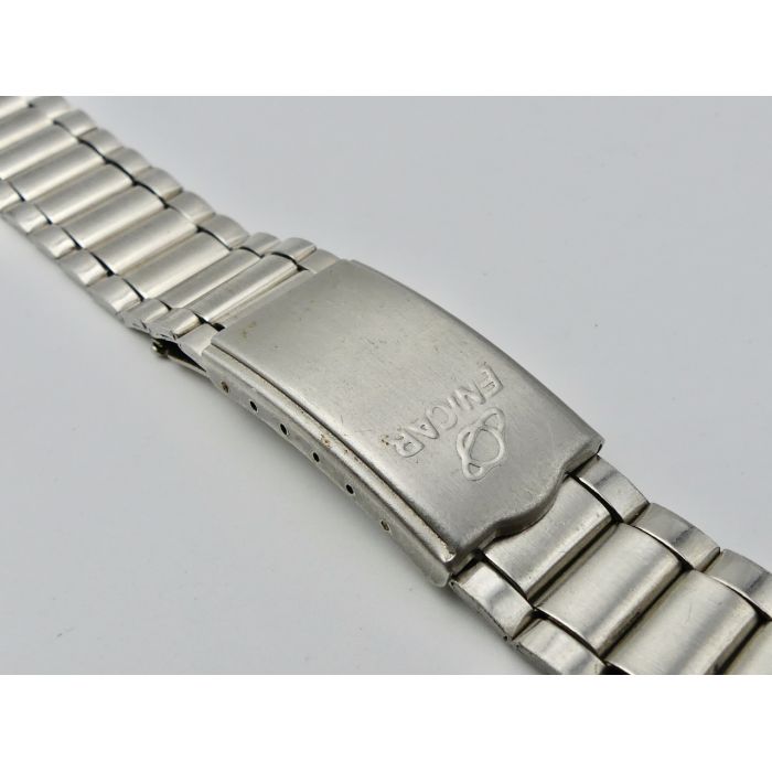 Enicar braceletacier - Vintage steel strap - 18mm