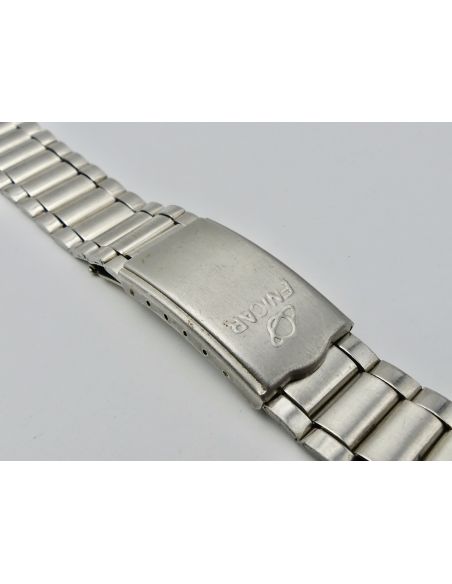 Enicar braceletacier - Vintage steel strap - 18mm