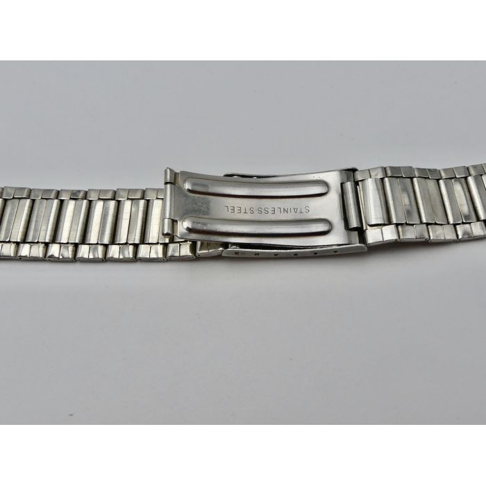 Enicar braceletacier - Vintage steel strap - 18mm