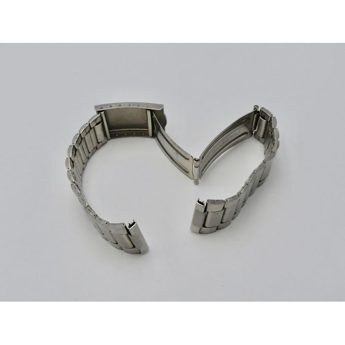 Enicar braceletacier - Vintage steel strap - 18mm