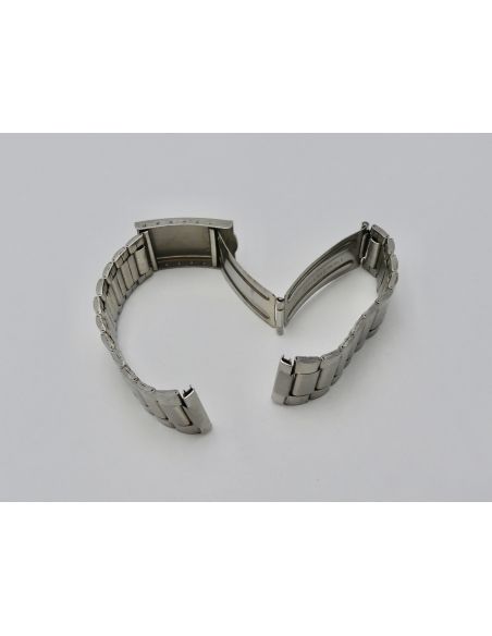 Enicar braceletacier - Vintage steel strap - 18mm