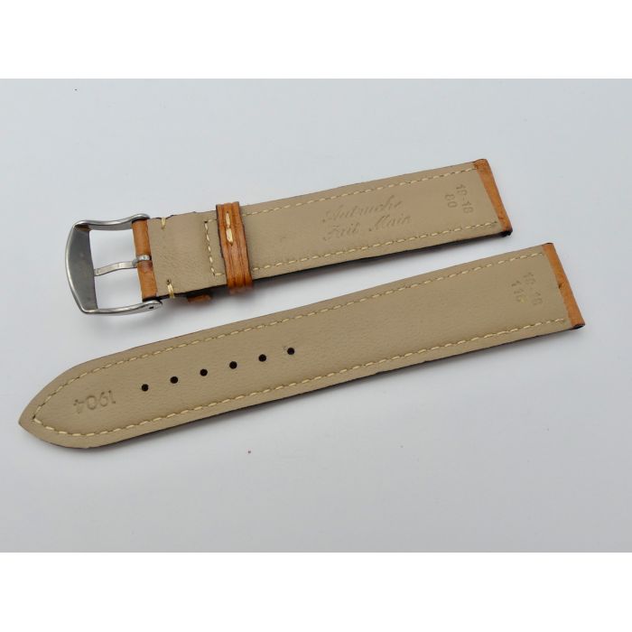 Bracelet Autruche 19mm - Ostrich strap - Reverso