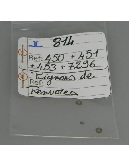 JLC Pignons de renvoi calibre 814