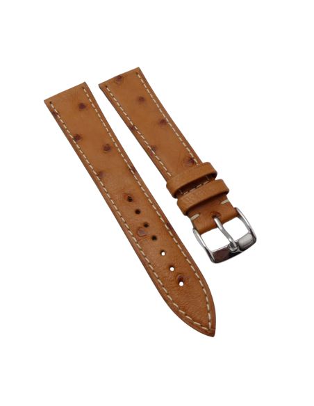 Bouveret bracelet Autruche 20mm - Ostrich strap