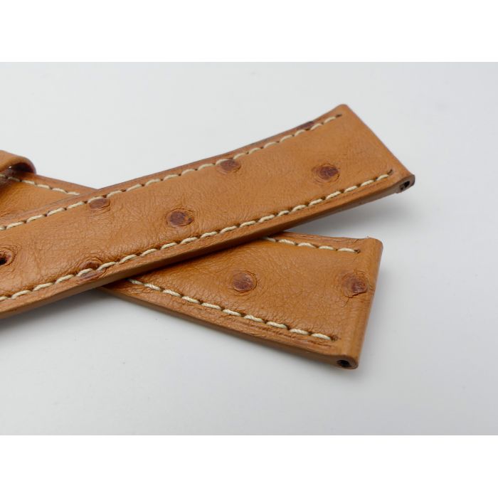 Bouveret bracelet Autruche 20mm - Ostrich strap