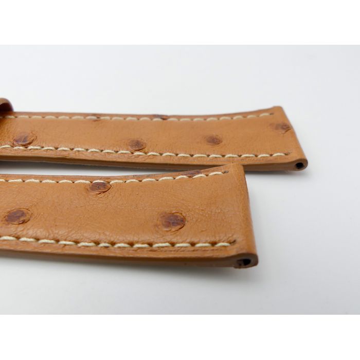Bouveret bracelet Autruche 20mm - Ostrich strap