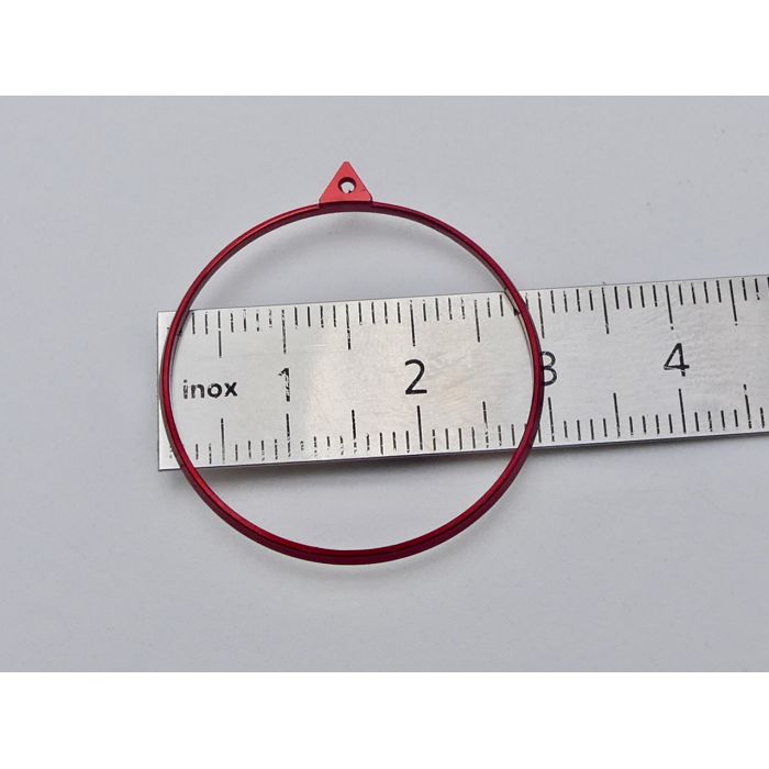 Enicar Sherpa Dive Lunette pointe rouge - Red ring - 29mm