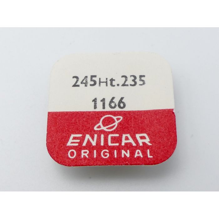Enicar 1166 - 245 Chaussée lanternée pour seconde au centre - Cannon pinion with clam notch for sweep seco