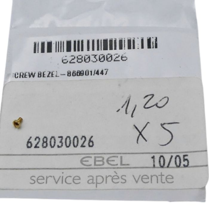 Ebel Sport classic Vis de lunette - Screw bezel - 866901/447
