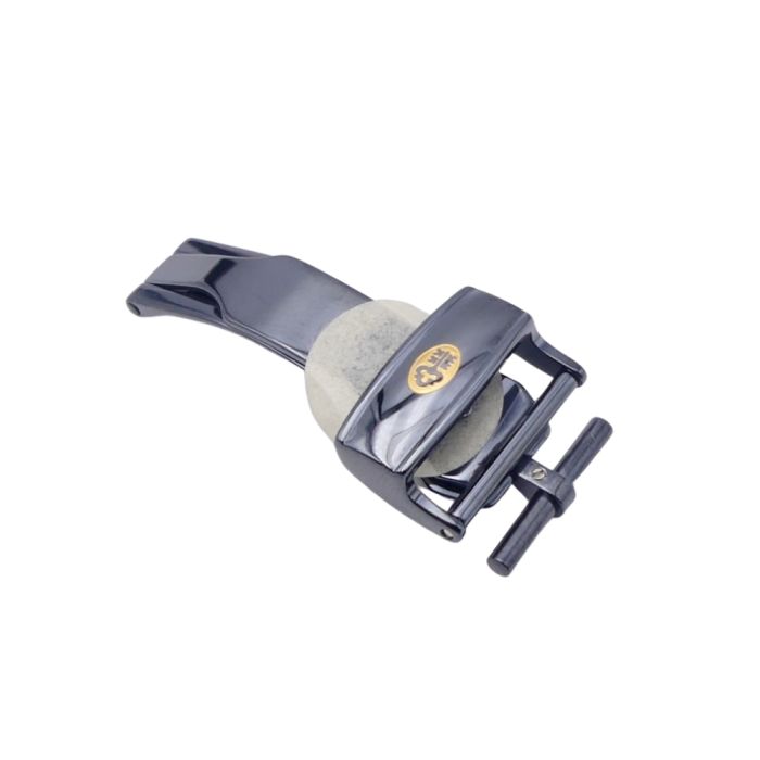 Corum Boucle déployante - Steel deployant buckle - 16mm - Bleu