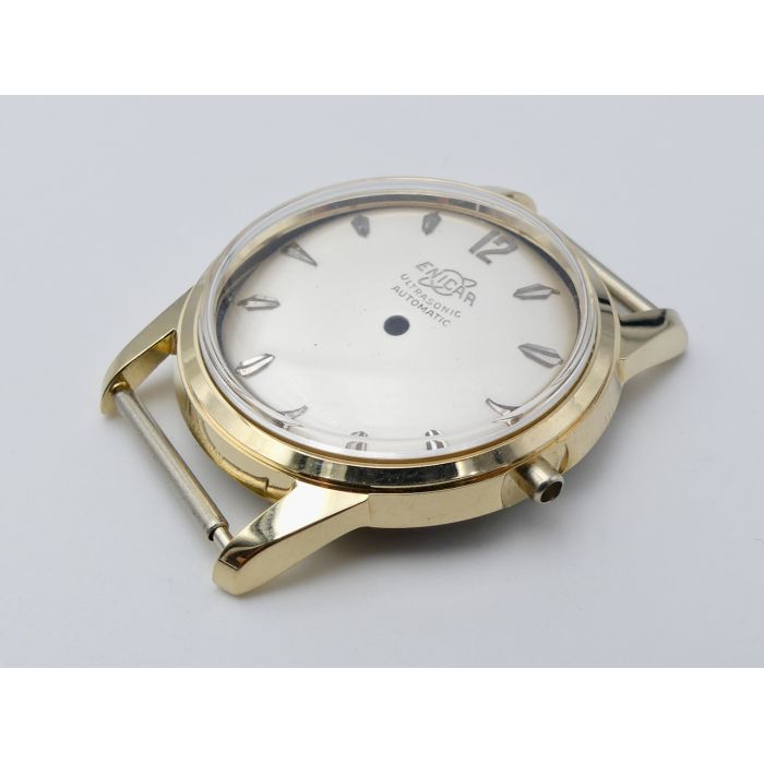 Enicar 100/50 BACPEF Boîtier plaqué - Gold plated case