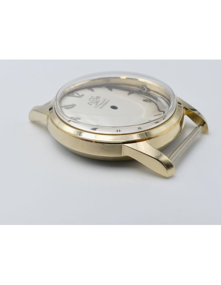 Enicar 100/50 BACPEF Boîtier plaqué - Gold plated case