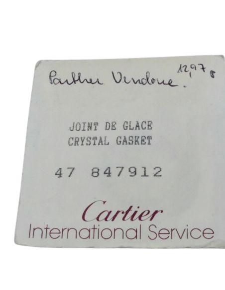 Cartier Panthère Vendôme joint de glace - Crystal gasket - 47847912
