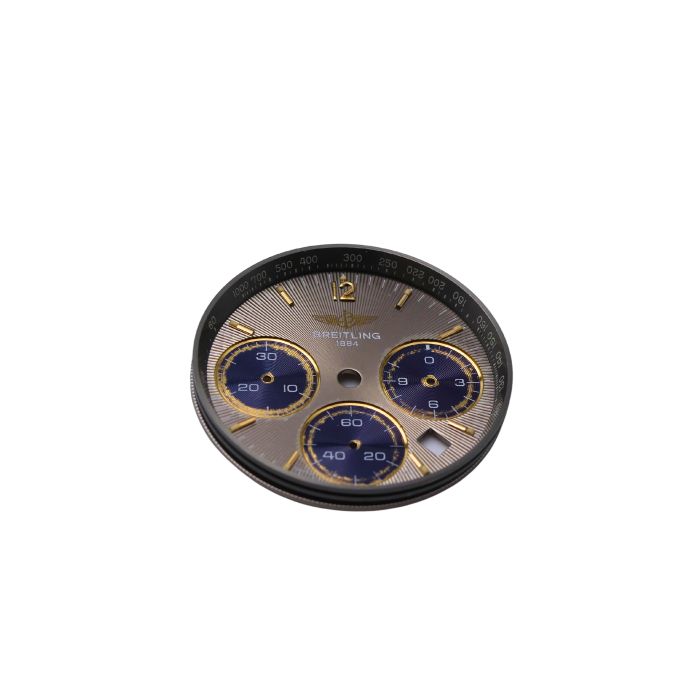 Breitling Chrono Sextant - Cadran Gris avec Réhaut de Verre - Grey Dial with Inner Bezel