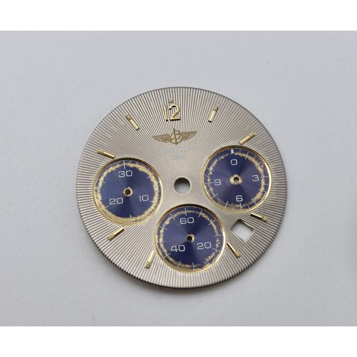 Breitling Chrono Sextant - Cadran Gris avec Réhaut de Verre - Grey Dial with Inner Bezel