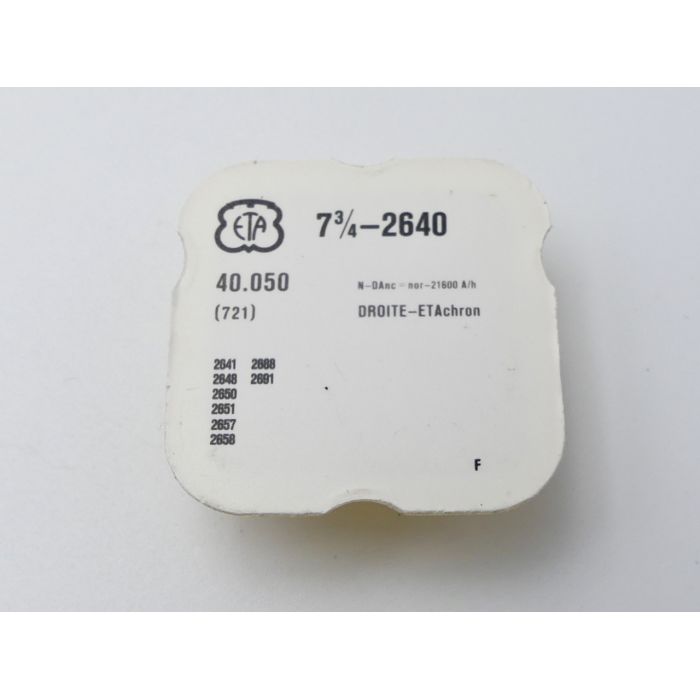 ETA 2640 - 721N Balancier - Balance - Droite